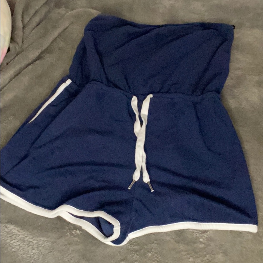Pretty and Casual Forever 21 Navy Blue One Piece